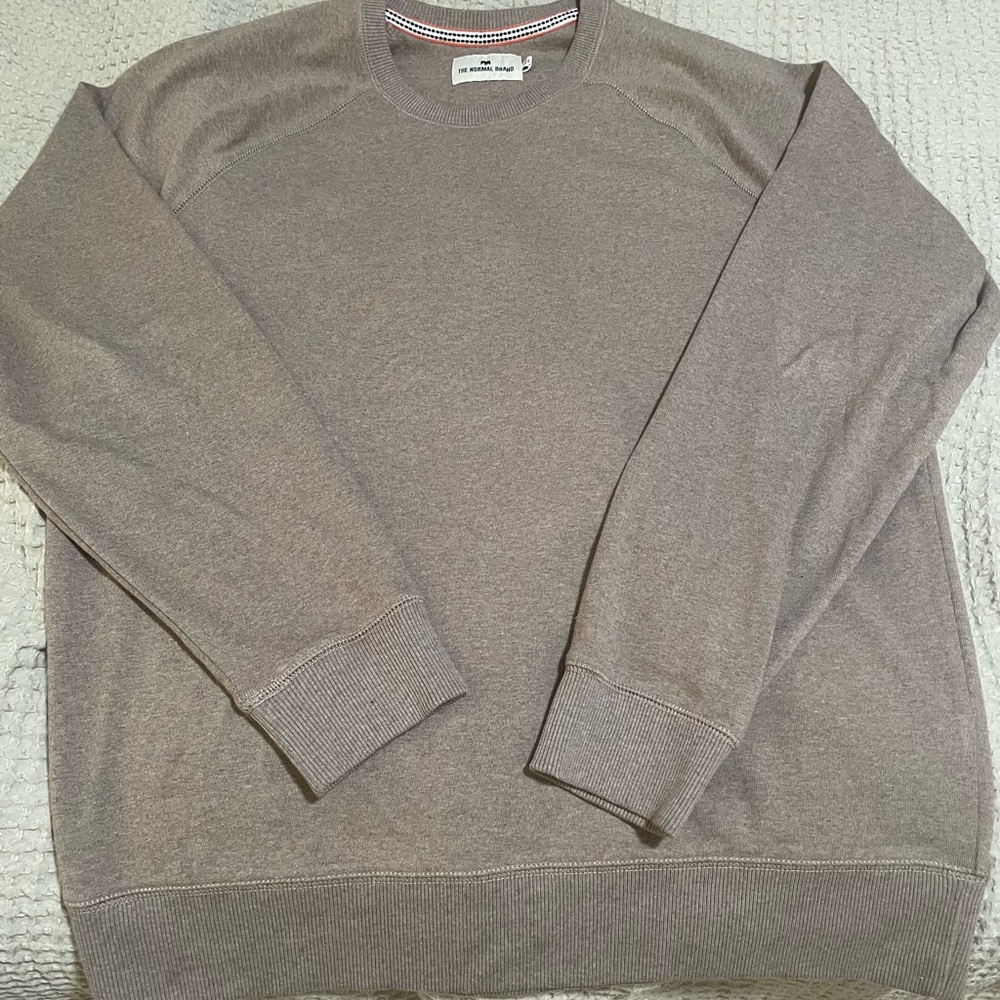 Puremeso Everyday Crew in Taupe by The Normal Brand
